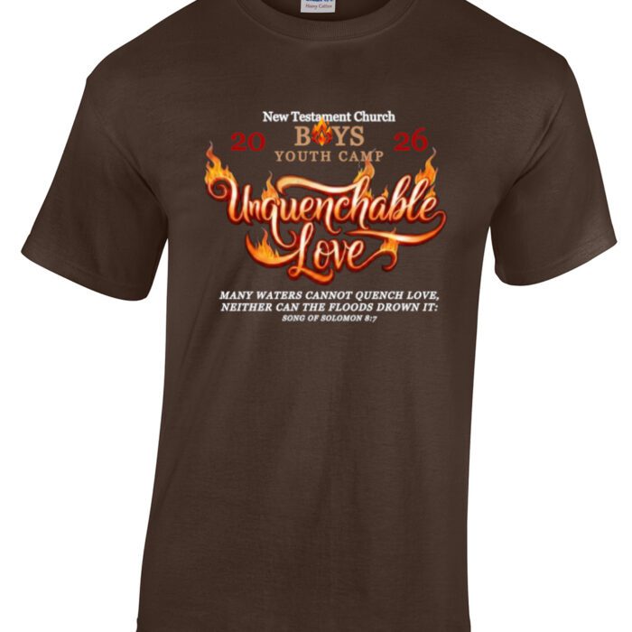 NTC boys youth camp 2026 t-shirt package