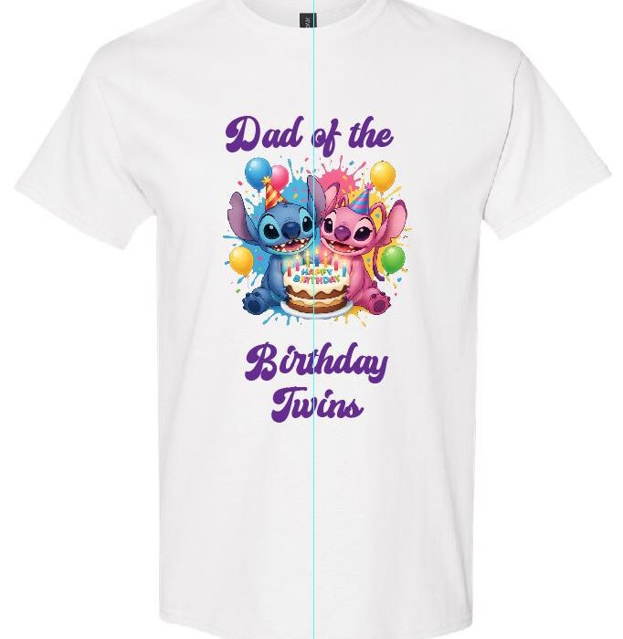 Family Birthday T-shirt package