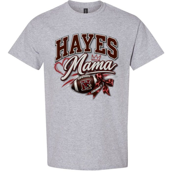 Hayes Mama athletic grey t-shirts