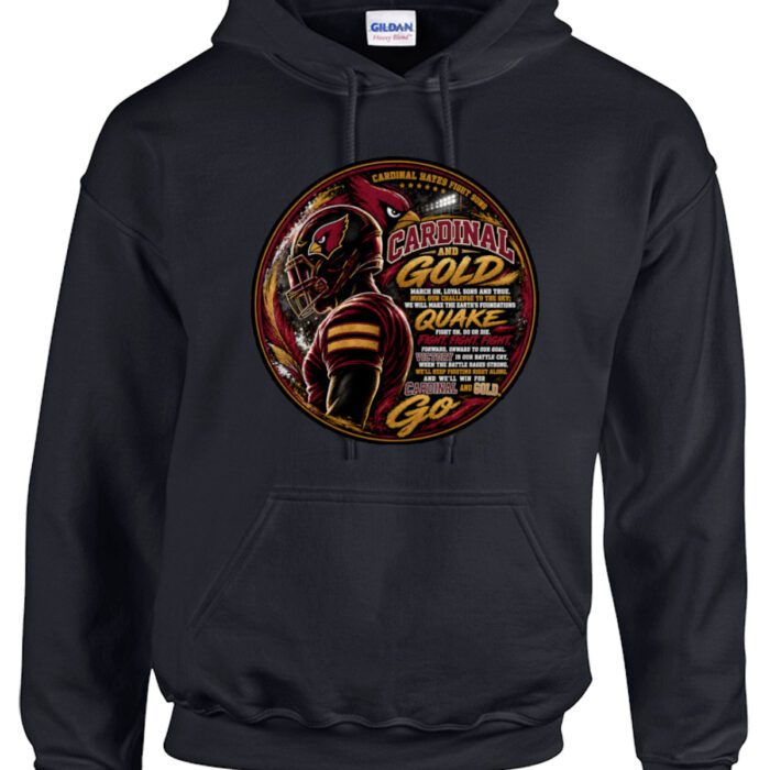 Hayes Fight song black hooded sweatshirt