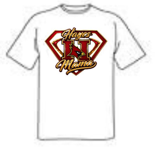 Hayes Mom t-shirts